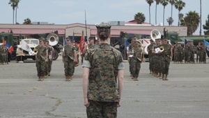 13th Marine Expeditionary Unit Change of Command Ceremony