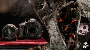 Cpl. Sara Medina's camera recovered from Operation Sahayogi Haat