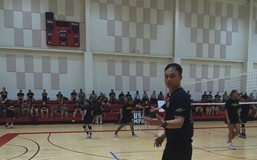 KATUSA Friendship week Volleyball &amp; Ssireum Competition (B-Roll)