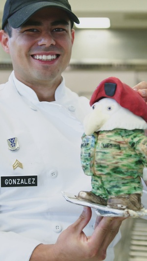 Sky Soldiers Bake Army 250th Birthday Cake [Social Media 9:16]