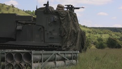 41st FAB conducts unloading and loading procedures during Saber Guardian 25