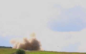 41st FAB conducts M270A2 live fire during Saber Guardian 25