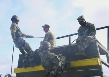 Delta Company, 3rd Battalion, 47th Infantry Regiment, 198th Infantry Brigade Rappel EPK