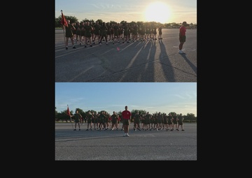 Alpha Company Motivational Run
