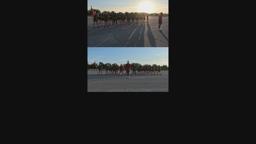 Alpha Company Motivational Run