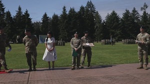201st E-MIB Change of Command