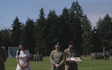 201st E-MIB Change of Command