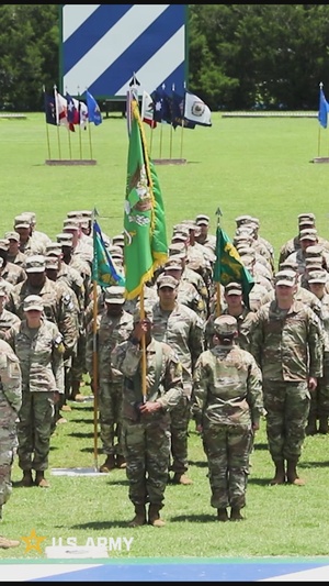 385th Military Police Battalion patching ceremony