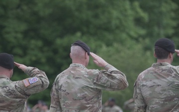 Headquarters and Headquarters Command Hosts Change of Command Ceremony