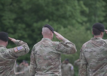 Headquarters and Headquarters Command Hosts Change of Command Ceremony