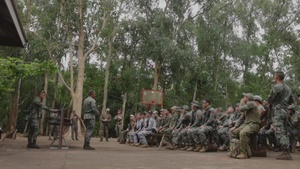 KAMANDAG 9: 1st Reconnaissance Battalion conducts jungle survival training with Allies and Partners (BRoll)