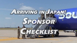 Japan Sponsor Checklist