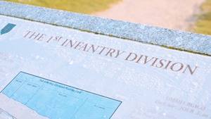 81st Anniversary of D-Day: 1st Infantry Division Memorial