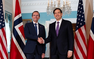 Secretary Rubio meets with Norwegian Foreign Minister Barth Eide