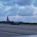Hurricane Hunters taxi for takeoff