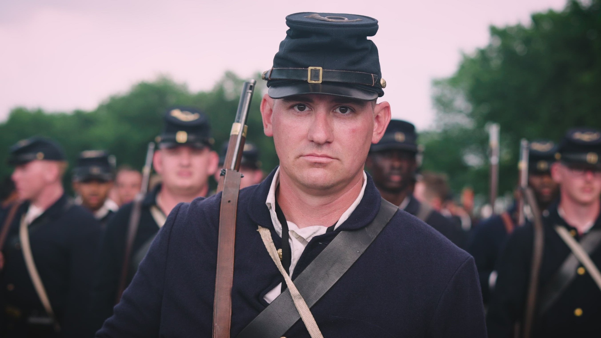 U.S. Army Soldiers participate in the Army’s 250th Birthday Parade in Washington, D.C., June 14, 2025. The parade featured approximately 6,700 Soldiers, 150 vehicles—including M1A2 Abrams tanks and Stryker armored vehicles—50 aircraft, 34 horses, two mules, and one dog. Soldiers marched alongside equipment and vehicles from key eras of Army history, showcasing how the force has evolved since 1775 in 250 years of continuous service to the nation. (U.S. Army video by Sgt. Cameron Hershberger)
