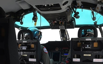 B-Roll: Coast Guard Air Station Atlantic City patrol over Atlantic City, NJ and Philadelphia