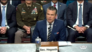 Hegseth, Caine Testify on DOD Budget Before Senate Armed Services Committee Part 1
