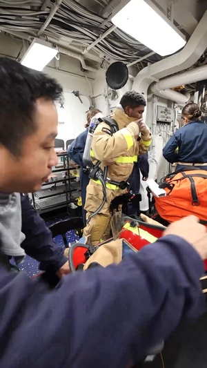 USS Cole Integrated Training Team Drill