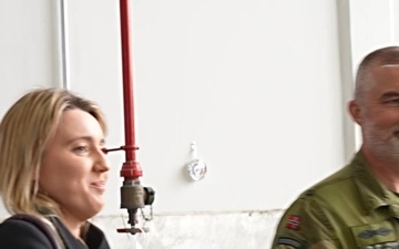 NATO JFC Norfolk Deputy Chief of Staff Maj. Gen. Michelson Visits VP-46 in Iceland