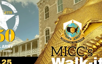 Walk-It-Out Challenge: MICC Steps Up for the Army’s 250th