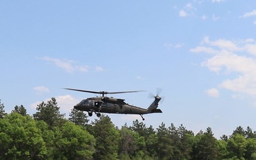UH-60 Black Hawks support ESGR event at Fort McCoy, Part 1