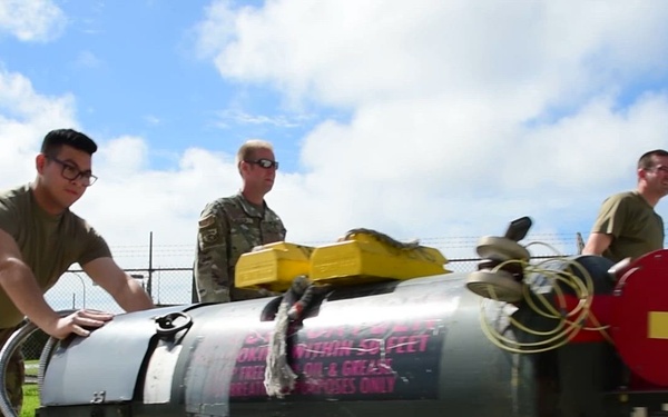 134th LRS Cryogenics Training B-roll