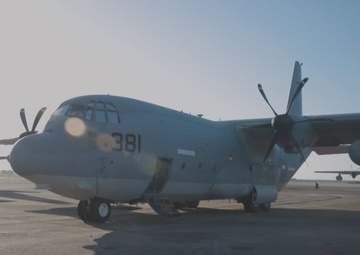 VMGR-252 conducts surge operations (B-roll)