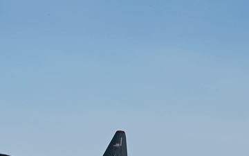 C-130s and KC-135s take off during Red Flag-Alaska 25-2