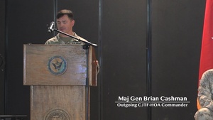 CJTF-HOA welcomes new commanding general
