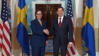 Secretary Rubio meets with Swedish Foreign Minister Maria Malmer Stenergard