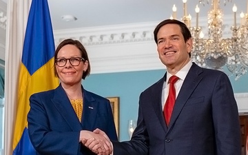 Secretary Rubio meets with Swedish Foreign Minister Maria Malmer Stenergard