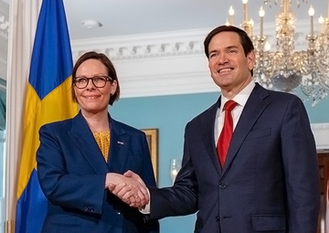 Secretary Rubio meets with Swedish Foreign Minister Maria Malmer Stenergard