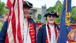 Parade on Independence Mall for Army 250