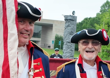 Parade on Independence Mall for Army 250