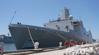 USS New York Departs Naval Station Norfolk for Atlantic Alliance 2025
