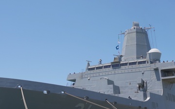 USS New York Departs Naval Station Norfolk for Atlantic Alliance 2025