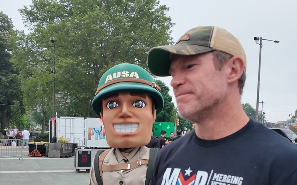 Nate Boyer Army Birthday Fun Run