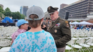 Army 250 Birthday Celebration on Independence Mall