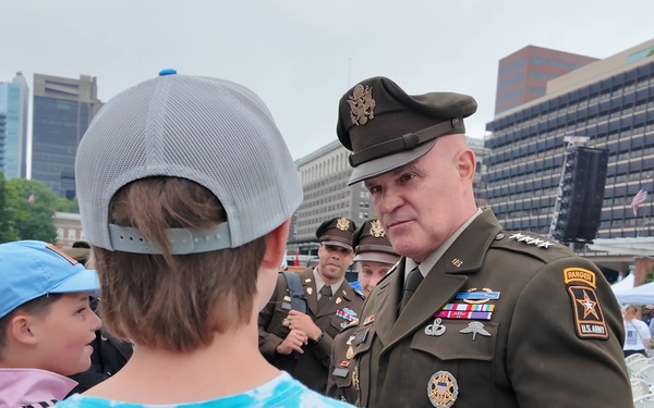 Army 250 Birthday Celebration on Independence Mall