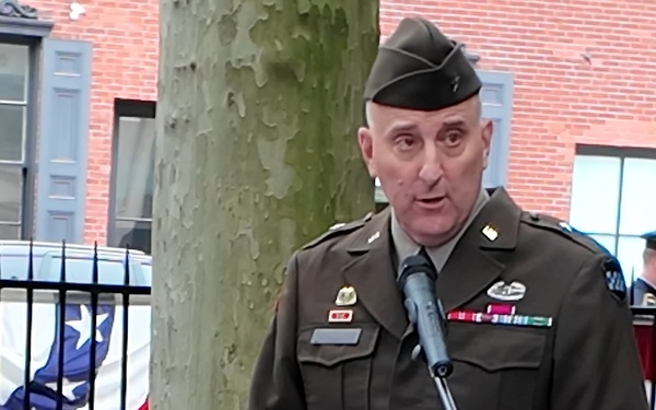 Flag Day event with BG Hershkowitz at the Betsy Ross House