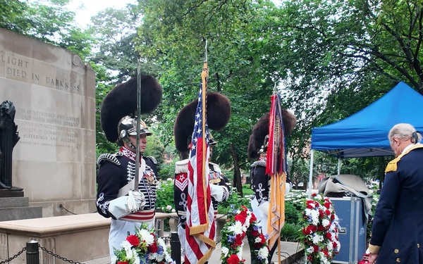 Wreath Laying Ceremony to Honor George Washington's Fallen Troops