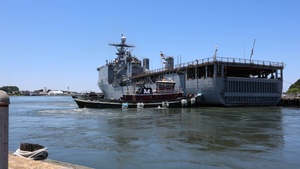 USS Oak Hill Departs in Atlantic Alliance 2025 support of exercise Atlantic Alliance 2025