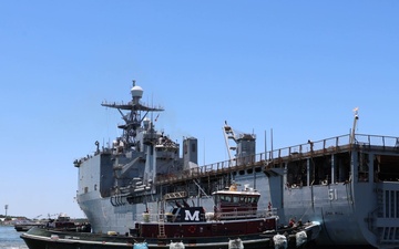 USS Oak Hill Departs in Atlantic Alliance 2025 support of exercise Atlantic Alliance 2025