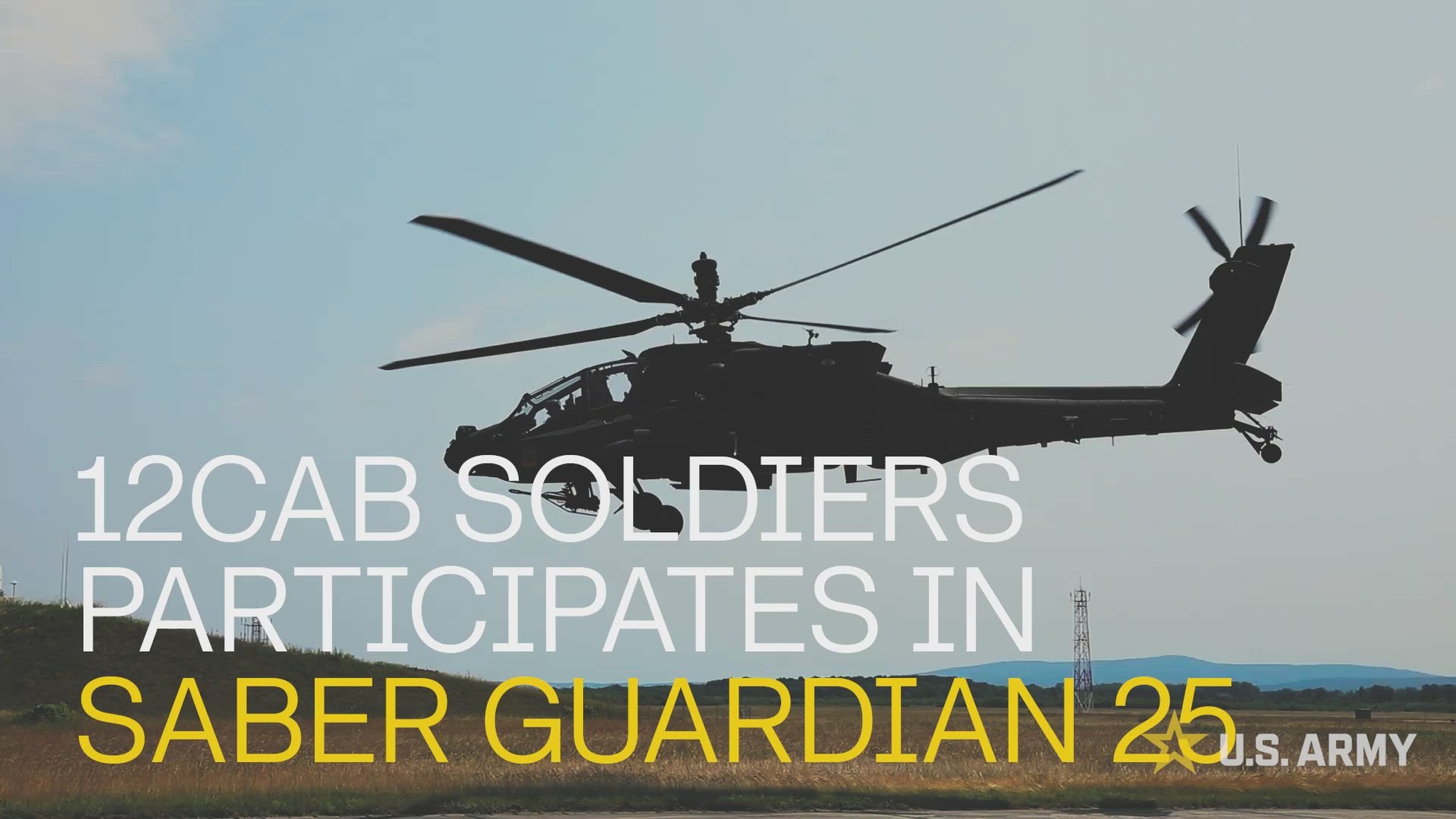 U.S. Soldiers assigned to 1st Battalion, 3rd Aviation Regiment, and 1st Battalion, 214th Aviation Regiment, 12th Combat Aviation Brigade participate in training exercise Saber Guardian 25, Camp Croft, Papa Air Base, Hungary, June 5-21, 2025. Saber Guardian 25 reinforced lethality and tactical readiness while operating in a multinational training environment. (U.S. Army video by Spc. Sar Paw) 

Demonstrating global deterrence and the U.S. Army’s ability to rapidly deploy U.S.-based combat power in Europe and the Arctic region alongside Allies and partners, DEFENDER 25 brings U.S. troops together with forces from 29 Allied and partner nations to build readiness through large-scale combat training from May 11-June 24, 2025. DEFENDER 25 increases the lethality of the NATO alliance through large-scale tactical training maneuvers and long-range fires, builds unit readiness in a complex joint, multinational environment and leverages host nation capabilities to increase the U.S. Army’s operational reach. During three large-scale combat training exercises—Swift Response, Immediate Response, and Saber Guardian—Ally and partner forces integrate and expand multi-domain operations capability, demonstrating combined command and control structures and readiness to respond to crisis and conflict.

“Race to Battle” by Josef Hardlasson are licensed under De Wolfe Music Library. To request a copy of this 5th Mobile Public Affairs Detachment’s license please email team@dewolfemusic.com