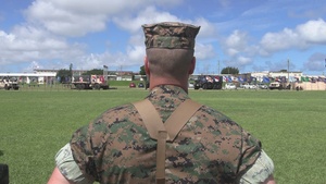 Lt. Col. Watts relinquishes post during MACS-4 change of command ceremony
