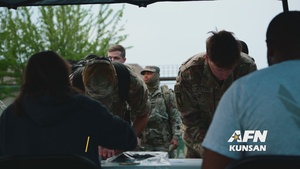 Kunsan AB participates in the annual Norwegian Foot March