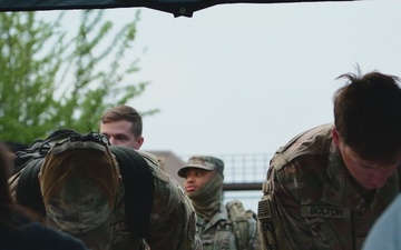 Kunsan AB participates in the annual Norwegian Foot March