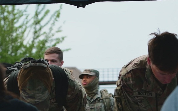 Kunsan AB participates in the annual Norwegian Foot March