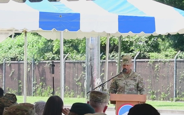 U.S. Army Japan Change of Command
